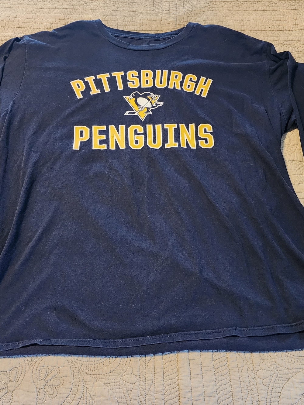 Pittsburgh Penguins Navy Graphic Tee